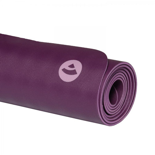 Boho Green yoga mat in natural rubber and microfiber – La Boutique du Yoga -Lausanne
