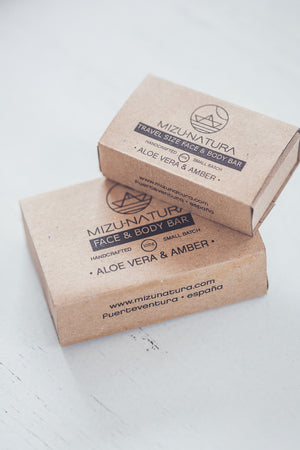 ALOE VERA & AMBER HANDMADE SOAP