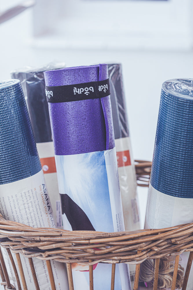 basket for yoga mat storage …  Yoga mat storage, Eco friendly yoga mats, Yoga  mat