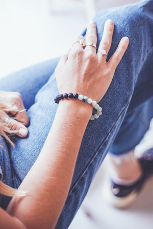 DEEP OCEAN FIRE DIFUSER BRACELET