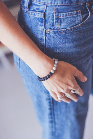 DEEP OCEAN FIRE DIFUSER BRACELET