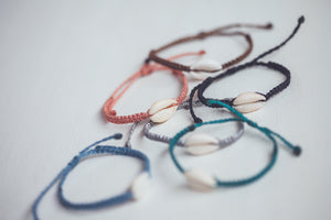 SHELL MACRAME  BRACELET