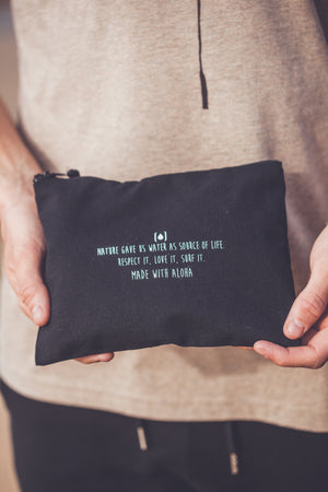 UNISEX RECYCLED WATER PURSE