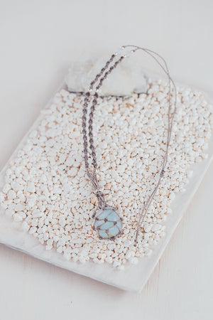 MOONSTONE CRYSTAL NECKLACE