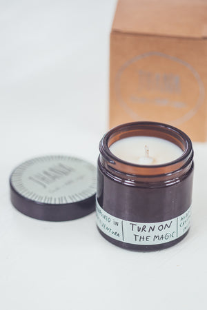 N.01 CRYSTAL CANDLE - LIME+BASIL+MANDARIN