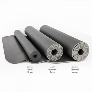 ECOPRO 4MM NATURAL RUBBER YOGA MAT